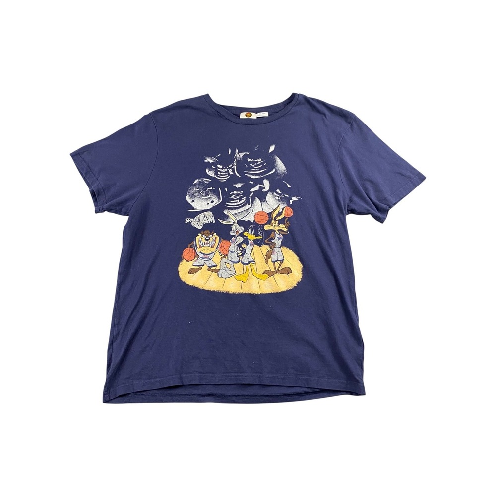 Space Jam T Shirt Bugs Bunny Marvin‎ the Martian Lola Bunny XLG Vintage